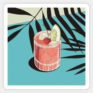 Summer drink Sticker